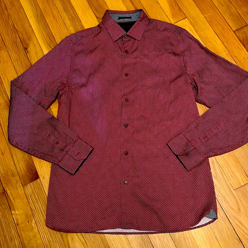 Ted Baker London Men’s 3 Button Down Shirt